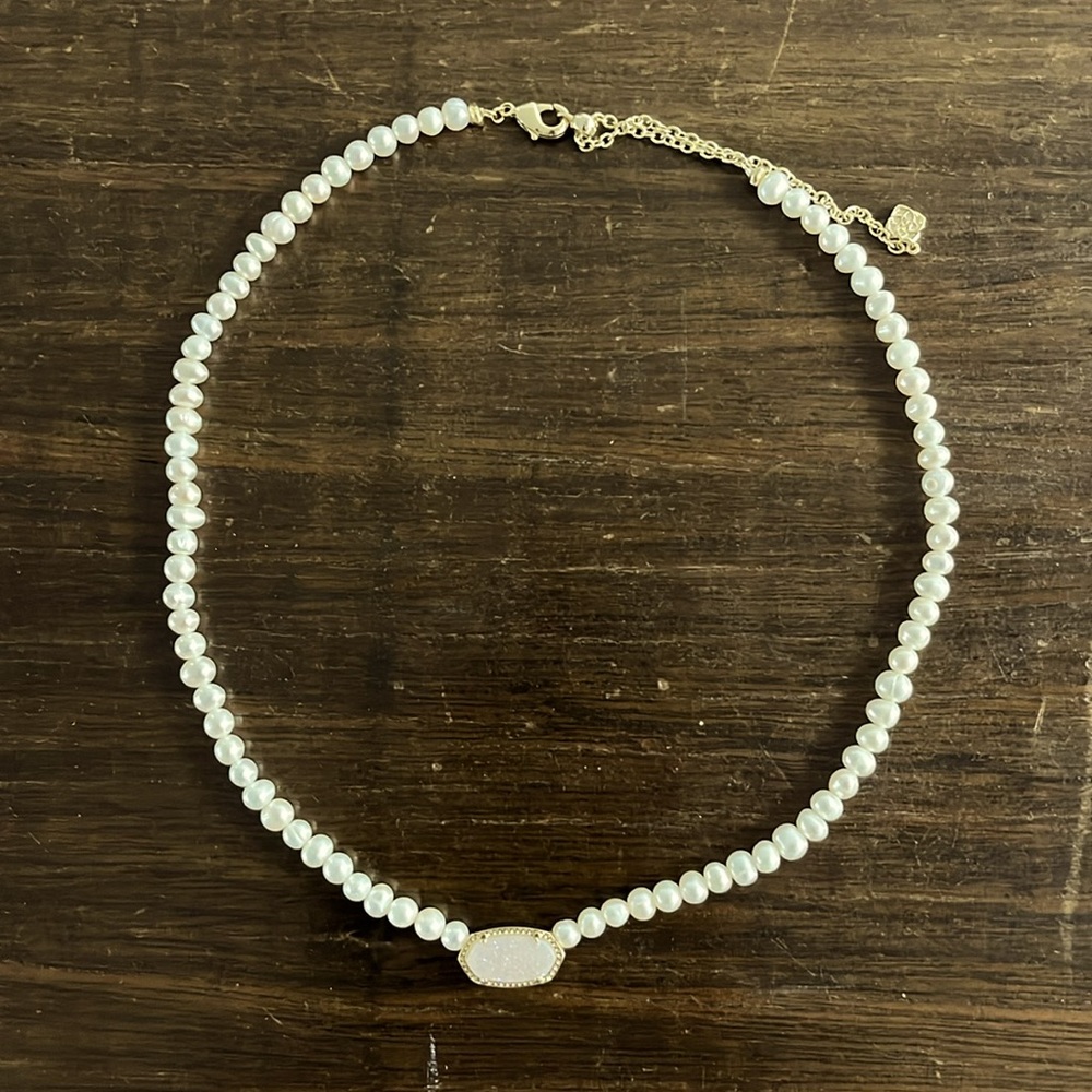 Kendra Scott Pearl Necklace- never worn